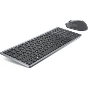 Dell KM7120W Ασύρματο Bluetooth Σετ Πληκτρολόγιο & Ποντίκι Αγγλικό US Ασημί