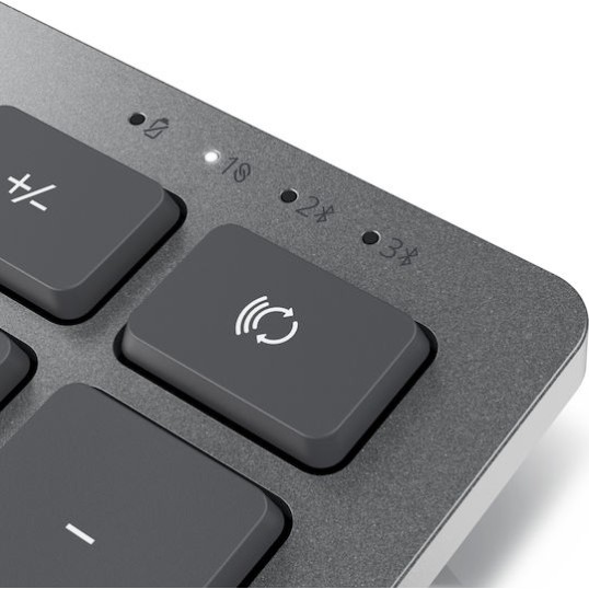 Dell KM7120W Ασύρματο Bluetooth Σετ Πληκτρολόγιο & Ποντίκι Αγγλικό US Ασημί