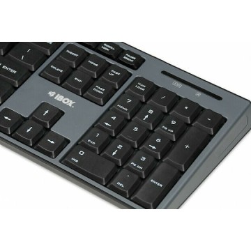 iBox Desktop KIT Pro Ασύρματο Σετ Πληκτρολόγιο & Ποντίκι Αγγλικό UK
