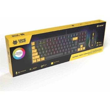 Tracer GameZone Hornet 87 Σετ Gaming Μηχανικό Πληκτρολόγιο με RGB φωτισμό & Ποντίκι (Αγγλικό US)