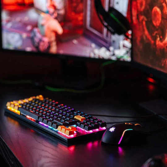 Tracer GameZone Hornet 87 Σετ Gaming Μηχανικό Πληκτρολόγιο με RGB φωτισμό & Ποντίκι (Αγγλικό US)
