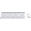 Logitech MK470 Ασύρματο Σετ Πληκτρολόγιο & Ποντίκι Αγγλικό US Λευκό