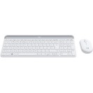 Logitech MK470 Ασύρματο Σετ Πληκτρολόγιο & Ποντίκι Αγγλικό US Λευκό