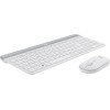 Logitech MK470 Ασύρματο Σετ Πληκτρολόγιο & Ποντίκι Αγγλικό US Λευκό