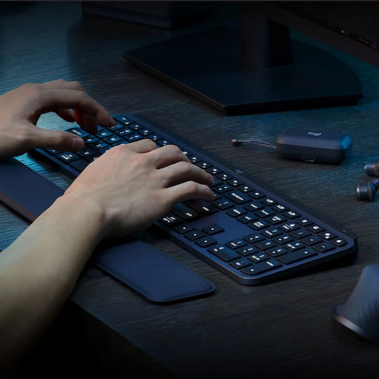 Logitech MX Keys S Combo Ασύρματο Bluetooth Πληκτρολόγιο International English