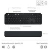 Logitech MX Keys S Combo Ασύρματο Bluetooth Πληκτρολόγιο International English