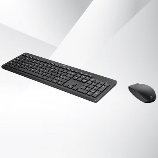HP 235 Ασύρματο Σετ Πληκτρολόγιο & Ποντίκι Αγγλικό UK