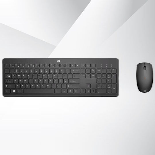 HP 235 Ασύρματο Σετ Πληκτρολόγιο & Ποντίκι Αγγλικό UK