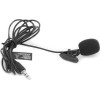 Esperanza Mini Microphone Clip Voice Δυναμικό Μικρόφωνο 3.5mm Πέτου, Clip On για Φωνητικά