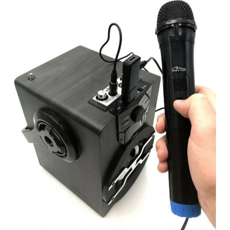 Media-Tech Μικρόφωνο Karaoke Ασύρματο MT395 Μαύρο