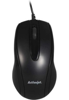 Active Jet AMY-083 Ενσύρματο Εργονομικό Ποντίκι Μαύρο