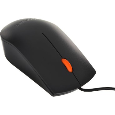 Lenovo 300 Ενσύρματο Ποντίκι Μαύρο
