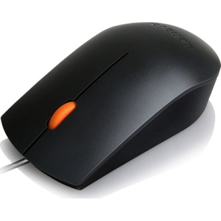 Lenovo 300 Ενσύρματο Ποντίκι Μαύρο
