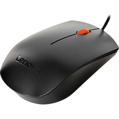 Lenovo 300 Ενσύρματο Ποντίκι Μαύρο