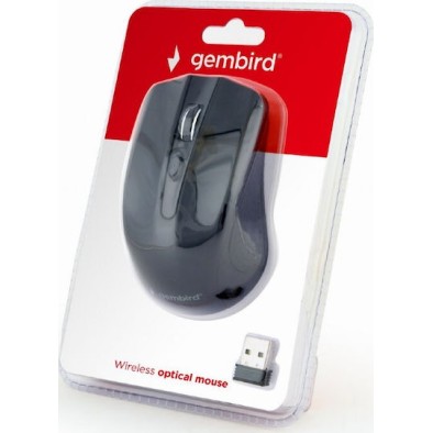 Gembird MUSW-4B-04 Ασύρματο Ποντίκι Μαύρο