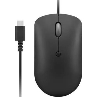Lenovo 400 Ενσύρματο Ποντίκι Μαύρο