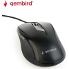 Gembird MUS-6B-01 Ενσύρματο Ποντίκι Μαύρο
