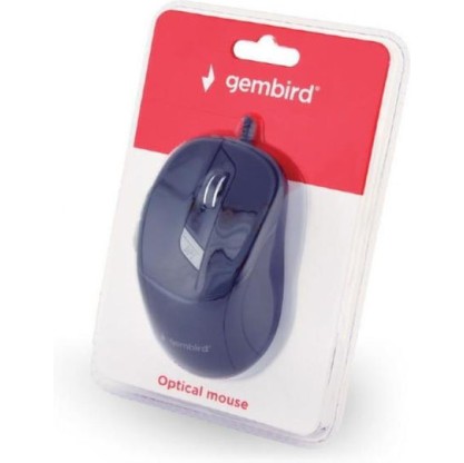 Gembird MUS-6B-01 Ενσύρματο Ποντίκι Μαύρο