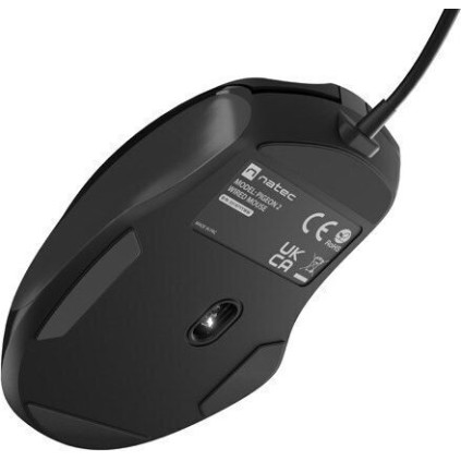 Natec Pigeon 2 Gaming Ποντίκι 4000 DPI Μαύρο