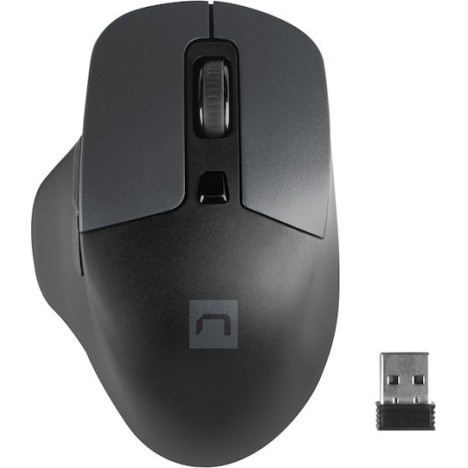 Natec Genesis Blackbird 2 Ασύρματο Ποντίκι Μαύρο