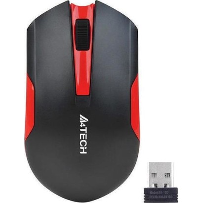 A4Tech G3-200N Ασύρματο Ποντίκι Κόκκινο