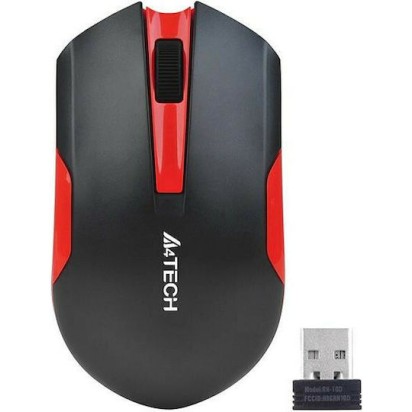 A4Tech G3-200N Ασύρματο Ποντίκι Κόκκινο