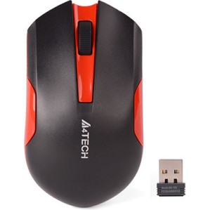 A4Tech G3-200N Ασύρματο Ποντίκι Κόκκινο