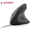 Gembird MUS-ERGO-01 Ενσύρματο Εργονομικό Vertical Ποντίκι Μαύρο
