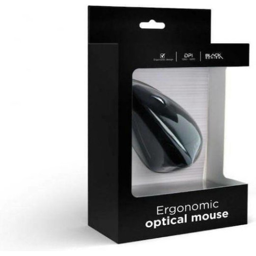 Gembird MUS-ERGO-01 Ενσύρματο Εργονομικό Vertical Ποντίκι Μαύρο