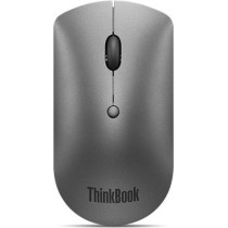 Lenovo ThinkBook Bluetooth Silent Mouse Ασύρματο Ποντίκι Grey