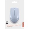 Lenovo 300 Wireless Compact Mouse Ασύρματο Mini Ποντίκι Frost Blue