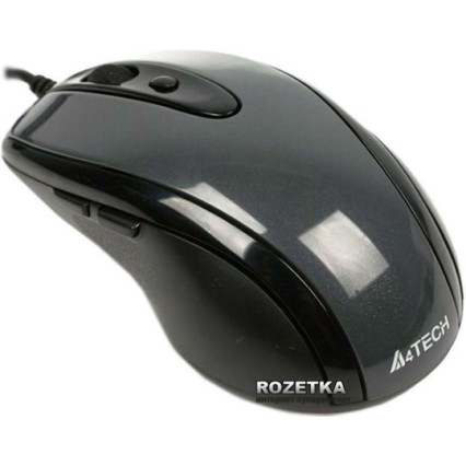 A4Tech N-708X Ενσύρματο Ποντίκι Μαύρο