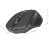 Defender Datum MB-345 RF Ασύρματο Εργονομικό Ποντίκι Μαύρο