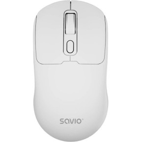 Savio MB-05 Ασύρματο Bluetooth Ποντίκι Λευκό