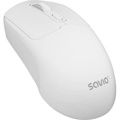 Savio MB-05 Ασύρματο Bluetooth Ποντίκι Λευκό