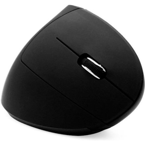 Media-Tech Vertic MT1123 Ασύρματο Εργονομικό Vertical Ποντίκι Μαύρο