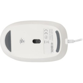 iBox i011 Ενσύρματο Ποντίκι Λευκό
