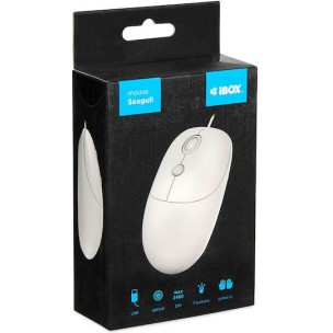iBox i011 Ενσύρματο Ποντίκι Λευκό