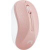 Natec Toucan Ασύρματο Ποντίκι Pink/White