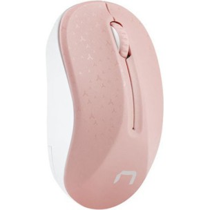 Natec Toucan Ασύρματο Ποντίκι Pink/White