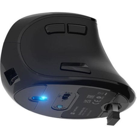 Natec Euphonie Pro Ασύρματο Εργονομικό Bluetooth Vertical Ποντίκι Μαύρο