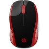 HP 200 Ασύρματο Ποντίκι Κόκκινο