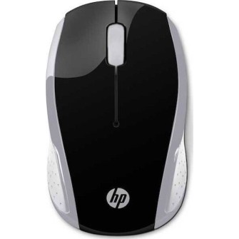 HP 200 Ασύρματο Ποντίκι Ασημί