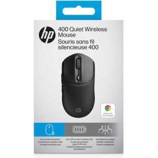 HP 400 Quiet Ασύρματο Bluetooth Ποντίκι Μαύρο