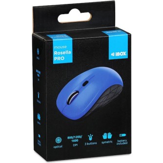 iBox i009W Rosella Ασύρματο Ποντίκι Μπλε