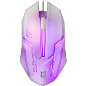 Defender Cyber MB-560L RGB Gaming Ποντίκι Λευκό