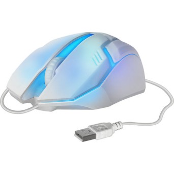 Defender Cyber MB-560L RGB Gaming Ποντίκι Λευκό