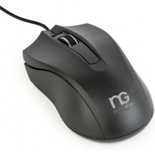 NG NG-MUS-3B-01 Ενσύρματο Ποντίκι Μαύρο