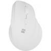 Natec Crake 2 Ασύρματο Εργονομικό Bluetooth Vertical Ποντίκι Λευκό