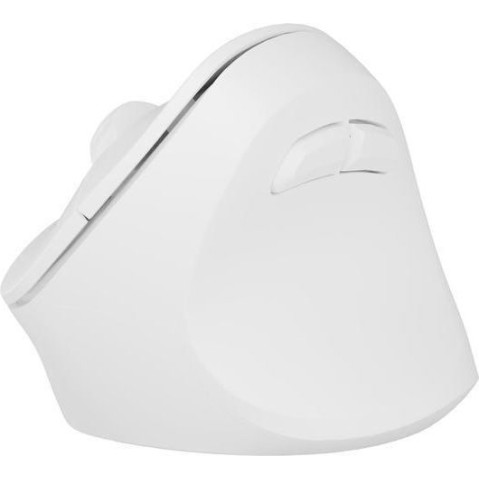 Natec Crake 2 Ασύρματο Εργονομικό Bluetooth Vertical Ποντίκι Λευκό